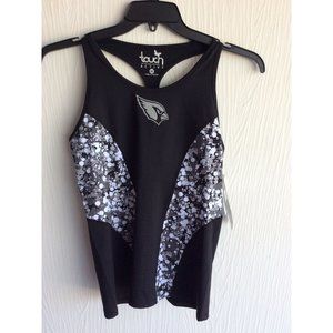 NWT GIII Arizona Cardinals NFL, Size M Womens Workout Top, Razorback